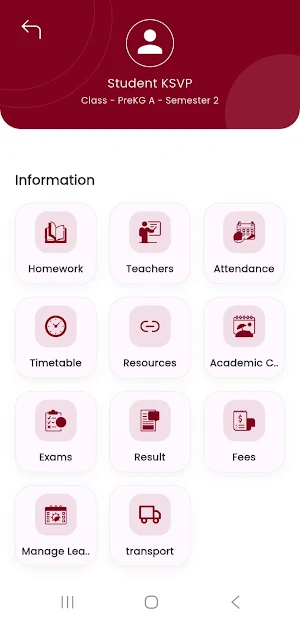 KSVP Parents Screenshot 2