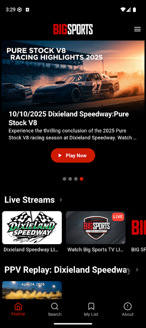 Big Sports TV Screenshot 0