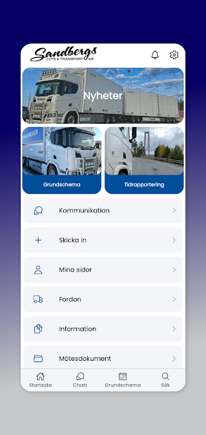 Sandbergs Lots & Transport Screenshot 0