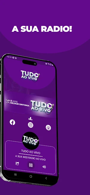 Radio Tudo Ao Vivo Screenshot 0