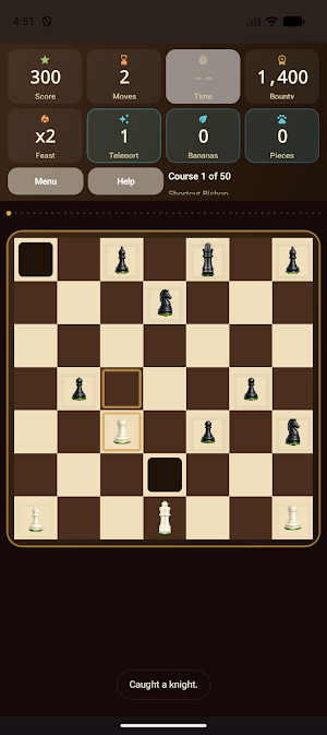Eat Chess: Snack Attack Screenshot 1