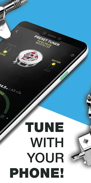 Drum Tuner | Drumtune PRO > Drum tuning made easy! Screenshot 1