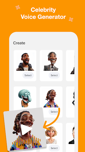 Parrot: Voice Generator AI App Screenshot 0