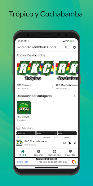 Radio Kawsachun Coca Tropico Screenshot 1