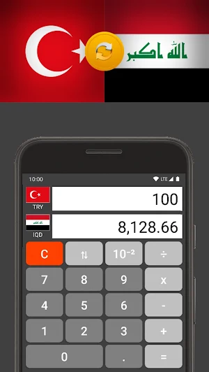 Turkish Lira / Iraqi Dinar Screenshot 0