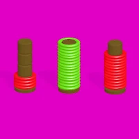 Sorting Slinky Colorfull Sort