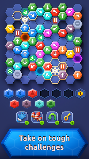 Triple Hexa - Match Colors Screenshot 3