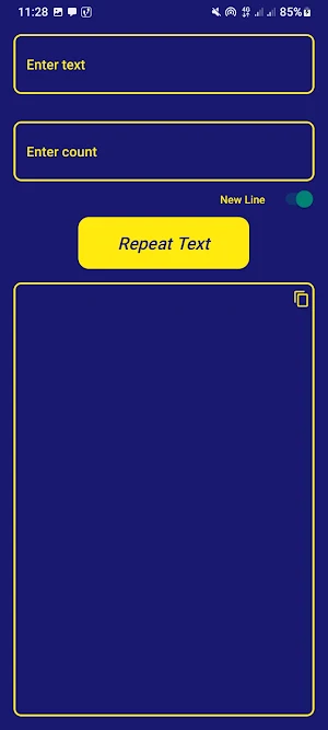 AceP Gs Text Repeater Screenshot 1