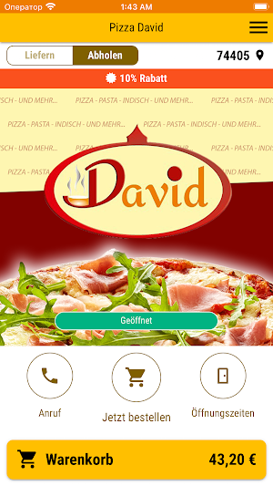 Pizza David Screenshot 0