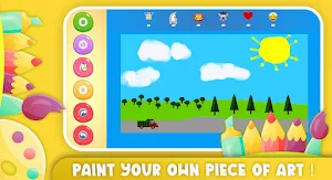 Cute Cats Coloring Game Screenshot 1