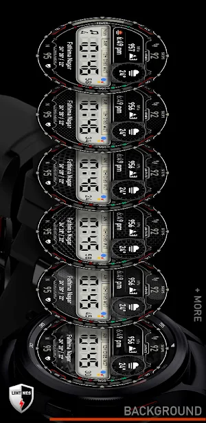 Digital Watch Face 032 Screenshot 3
