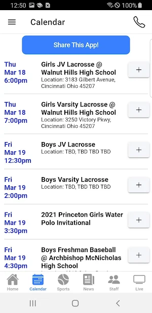 Sycamore Athletics - Ohio Screenshot 3