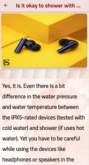 ipx5 waterproof meaning Screenshot 2