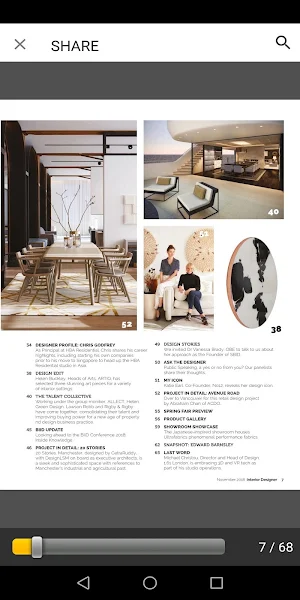 Interior Designer Magazine Screenshot 3