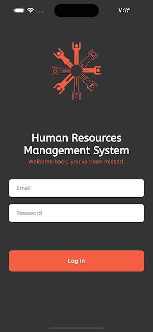 HRM System Screenshot 0