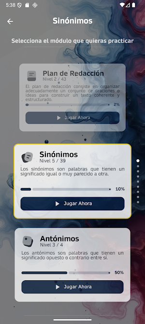 Cultibro: Razonamiento Verbal Screenshot 3