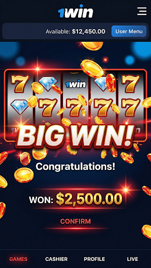 1Win Screenshot 1