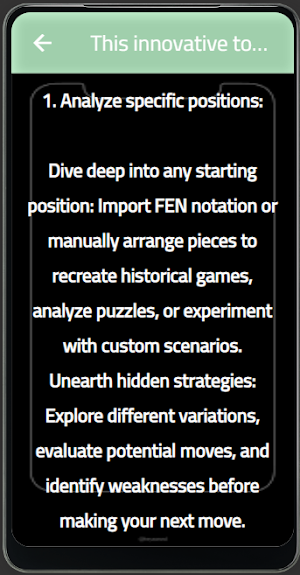 chess starting position Screenshot 3