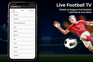 Live Football TV HD Streaming Screenshot 1