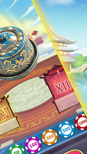 Sky Blue Porcelain Dice Screenshot 1