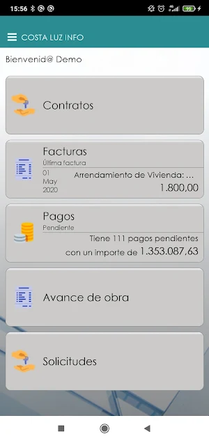COSTA LUZ INFO Screenshot 2