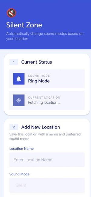 GeoMute: Location Silencer Screenshot 0