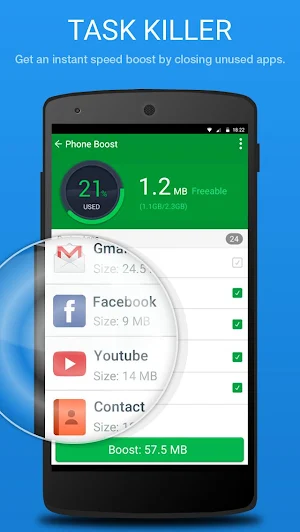 Phone Speed Booster - Junk Removal and Optimizer Screenshot 1