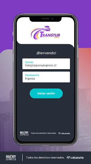 TransturChile Aquívoy Express Screenshot 0