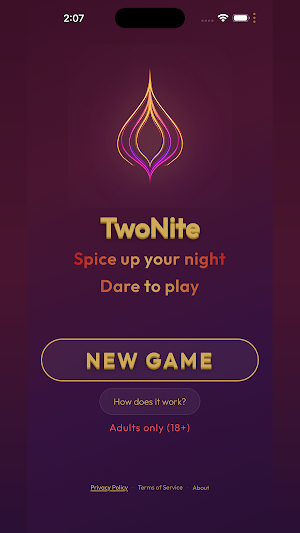 TwoNite: Couples Dare Game Screenshot 0