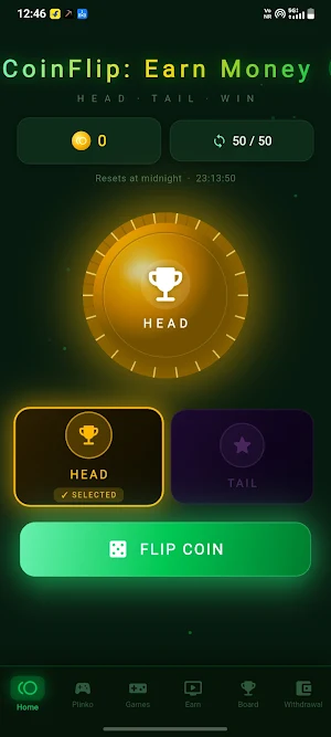 CoinFlip: Earn Money Screenshot 0