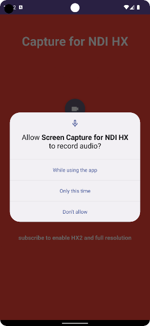 Capture for NDI HX Screenshot 1