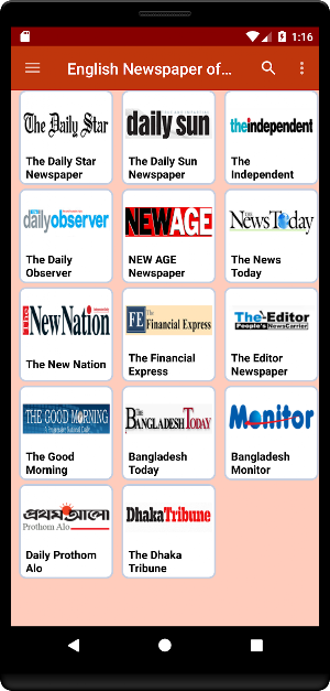 All Bangla Newspaper Screenshot 3
