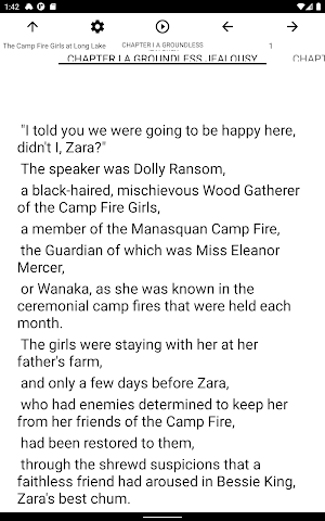 Book, The Camp Fire Girls at L Screenshot 3