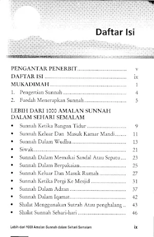 Lebih Dari 1000 Amalan Sunnah Screenshot 1