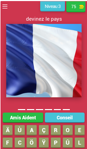 Devinez le drapeau du pays Screenshot 3