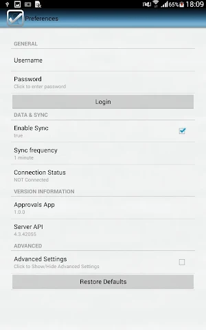 NetIQ IDM Approvals Screenshot 0