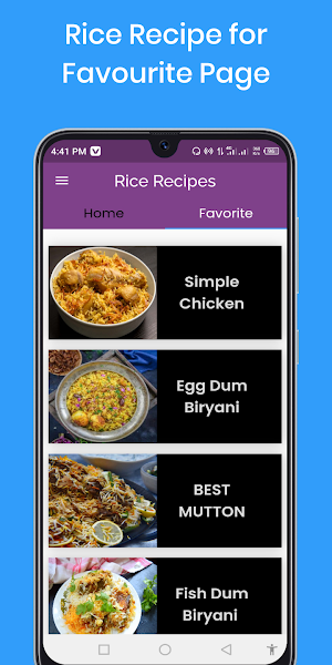 Recipes with Rice | CookBook Screenshot 1