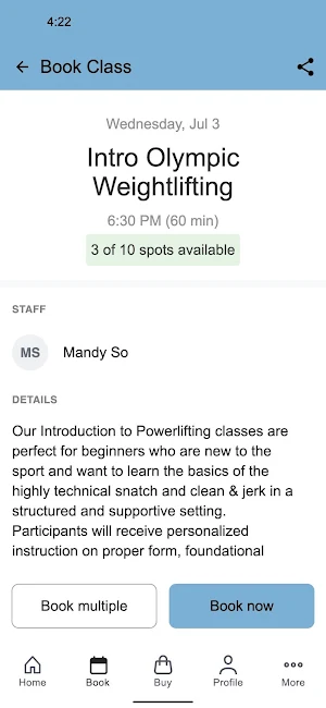 Powerhouse Barbell Club Screenshot 2