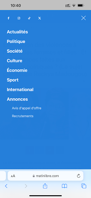 Matin Libre Screenshot 2