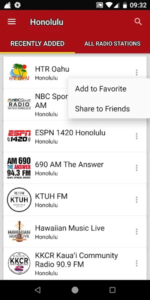 Honolulu Radio Stations - Hawaii, USA Screenshot 1