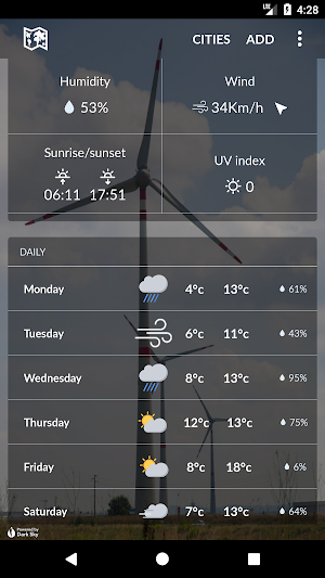 World Weather Screenshot 1