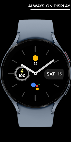 Nighty Analog 08 - watch face Screenshot 2