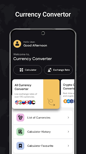 Currency Exchange Rate Screenshot 1