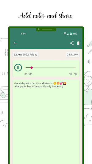 My Voice Diary Notes: Journal Screenshot 2