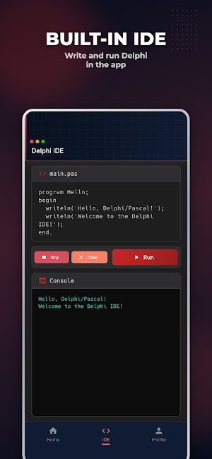 Learning Delphi Screenshot 1