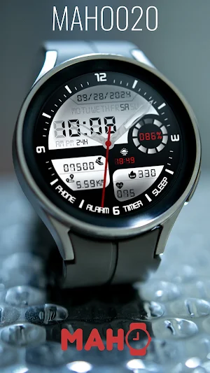 MAHO020 Wear OS Watch Face Screenshot 0