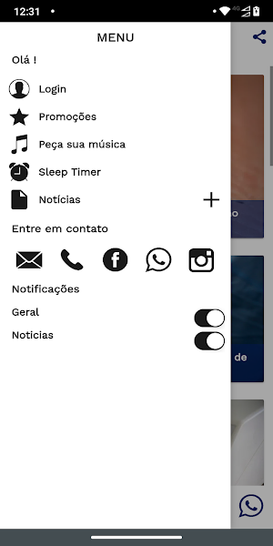 FM 105/JARAGUA DO SUL/SC Screenshot 1