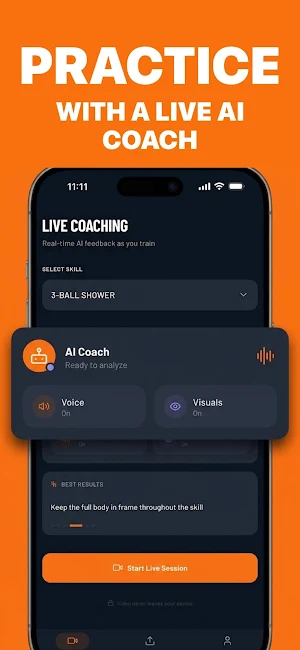 Juggling Flow: AI Coach Screenshot 2