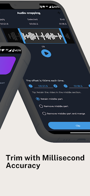 AudioX - Audio Editor & AI Screenshot 1