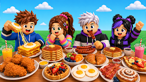 Mukbang ASMR: Food Eating Game Screenshot 0